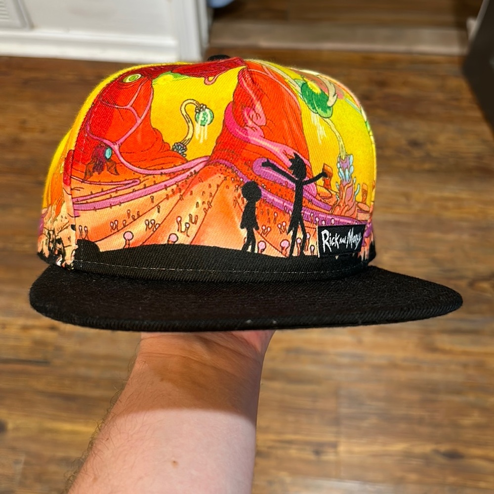 Official Rick and Morty Flatbill SnapBack Hat